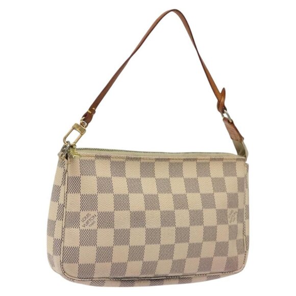 LOUIS VUITTON Damier Azur Pochette Accessoires Pouch - Picture 13 of 16